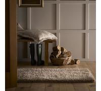 Shaggy Brown Runner Rug - 200 x 67 cm - Chicago - Origins