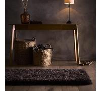 Shaggy Brown Runner Rug - 200 x 67 cm - Chicago - Origins