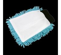 Shaggy Microfibre Mitt 2-in-1