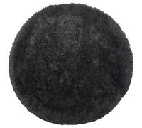 Shaggy Rug CIDE Black ø 140 cm