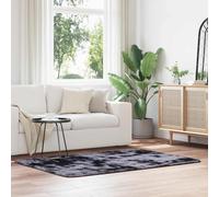 Shaggy Rug Dark Grey 120x170 cm Polyester High Pile NonSlip Soft Floor Mat 3.5cm