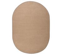 Shaggy Rug DEMRE Dark Beige 160 x 230 cm