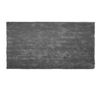Shaggy Rug DEMRE Dark Grey 80 x 150 cm