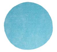 Shaggy Rug DEMRE Light Blue ø 140 cm