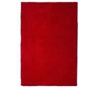 Shaggy Rug DEMRE Red 140 x 200 cm