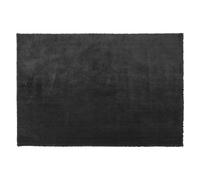 Shaggy Rug EVREN Black 140 x 200 cm