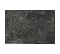 Shaggy Rug EVREN Dark Grey 140 x 200 cm