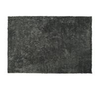 Beliani Shaggy Rug EVREN Dark Grey 160x230 cm, Grey