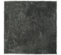 Shaggy Rug EVREN Dark Grey 200 x 200 cm