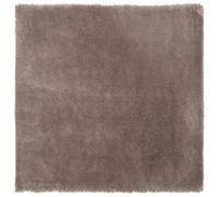 Beliani Shaggy Rug EVREN Light Brown 200x200 cm, Brown