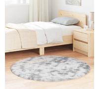 Shaggy Rug High Pile NAVARRA Light Grey 120x120 cm Polyester Berkfield Home Grey Medium