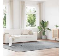 Shaggy Rug High Pile NAVARRA Silver Grey 240x340 cm Polyester Berkfield Home Grey Medium