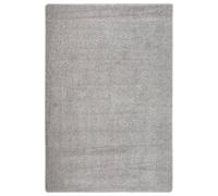 Shaggy Rug Light Grey 140x200 cm 100% PP Shagpile 20mm Anti-Slip Backing Luxury