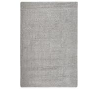 Shaggy Rug Light Grey 140x200 cm 20mm Pile 100% PP Anti-Slip Latex Backing Soft