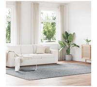 Shaggy Rug Light Grey 240 x 340 cm High Pile Polyester Non-Slip Plush Luxury Mat