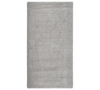 Shaggy Rug Light Grey 80x150 cm 100% PP 20mm Pile Machine Washable Anti-Slip Mat