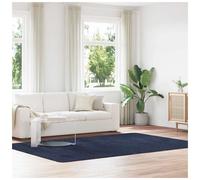 Shaggy Rug Navy 200x290 cm Thick High Pile Polyester Non-Slip Luxury Ultra Soft