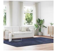 Shaggy Rug Navy 240x340 cm High Pile Polyester Soft Non-Slip Plush Living Room