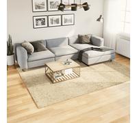 Shaggy Rug PAMPLONA High Pile Modern Gold 200x280 cm Berkfield Home Gold Medium