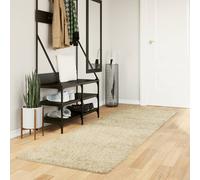 Shaggy Rug PAMPLONA High Pile Modern Gold 80x250 cm Berkfield Home Gold Medium