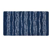 Shaggy Rug TASHIR Blue 80 x 150 cm