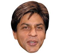 Shah Rukh Khan (Smile) Celebrity Mask, Flat Card Face, Fancy Dress Mask