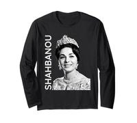 Shahbanou Iranian Empress Farah Pahlavi Era Imperial Persian Long Sleeve T-Shirt