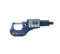 SHAHE Outside Micrometer Metric & Inch Digital Electronic Outside Micrometer 0-25mm Measuring Range 0.00005" /0.001 mm Resolution,Come with Protective Case with Extra Battery