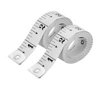 Shahi Flexible Tape Measure, Accurate Dual Scale Standard & Metric Measurements Tape,Soft Measuring Tape for Body, Weight Loss Sewing Tailor Craft Ruler,Blue,150cm/60 inch (White / 2 Pack)