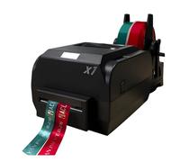 SHAHRYAR Satin Ribbon Printing Machine Digital Ribbon Printer,200dpi 150 Mm/S,Supports 50+ Languages,Diy Decorative Ribbon,For Gift Box Packaging And Holiday Ornament doublerow