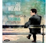 SHAI WOSNER - FANTASIES OP.116 HANDEL VARIATION - CD ALBUM - F123z
