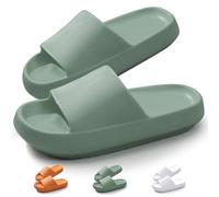 SHAINE Sliders Cloud Slippers Women Men Soft Cozisliders Slippers Cloud Sliders Non-Slip Flip Flops Sandals with Thick Sole for House Slides for Indoor & Outdoor