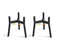 SHAINFUN 2Pack Raised Dog Bowl Stand for Large Dogs, Adjustable Width 7 to 10.6", Elevated Tall Food Water Stand (Bowl Not Included)