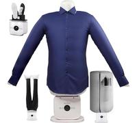 SHAIRMB Automatic Ironing Machine, Ironing Machinev, Clothes Dryer and Hands Free Wrinkle Remover, 8 Minutes Quick Ironed Dry, for Shirts, Pants-Gentle on All Fabrics,White