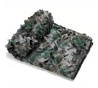 SHAIRMB Camo Netting, Camouflage Net, Camouflage Netting Bulk Roll, Waterproof & UV Protection, Silent Rip-Stop Fabric, Cover Blind for Hunting Blind Sunshade Car Cover,02,2x7m