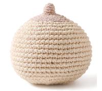 SHAIRMB Crochet Breast Model, Lactation Breast Model, Crochet Organic Breast Model, Lactation Supplement for teaching breastfeeding Exercises and Teaching Demonstration,Beige,1pcs
