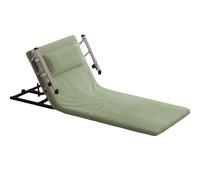 SHAIRMB Electric Lifting Backrest, with 2-80° Lifting Angle & Folding Rails, 661.39lbs Capacity,Adjustable Lift Back Rest for Bed Sitting, for Pregnant Women Elderly,Green Long + Rail