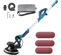 ShaiVrissian 1800w Electric Drywall Sander Machine,Rotating Sanders for Walls,Dust Automatic Vacuum System,5 Adjustable Speeds 1000-2100rpm,For Walls,Ceilings,And Tight Spaces C+Sandpaper50