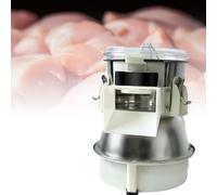 ShaiVrissian Pulled Chicken Shredder,Electric Chicken Shredding Tool,Stainless Steel Blades,Effortlessly Shred Meat,Quick Food Preparation,For Cooked Chicken Breasts and Beef