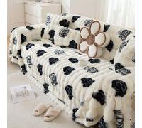 SHAIYOU Faux Fur Blanket Comfy Shaggy Blanket, Reversible Soft Cozy Warm Throw Decorative Blanket Warm Bed Throws for Sofa and Bed, Machine Washable (Rose,180 * 200cm)