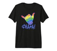 Shaka Hawaii Rainbow Pride Premium T-Shirt
