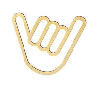 Shaka Wooden Wall Sign, Hang Loose Sign Hawaii Aloha Surfer Hand Shape Finger Decoration Hand Sign Surf Wall Decor for Home Living Room Kitchen Bathroom Bedroom