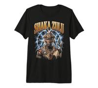 Shaka Zulu Black History Zulu Kingdom African King Premium T-Shirt