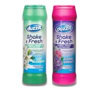 Shake and Fresh Carpet Odour Eliminator Pack of 2 Duzzit - Freshen Your Home with Long-Lasting Scents! (Lily Blossom, Floral Garden)
