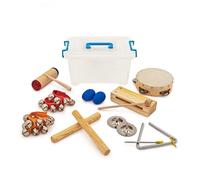Shake and Jingle 9 Piece Kids Percussion Set by Gear4music