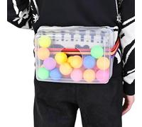 Shake Ball Box Game - Team Building Activity Prop Hip Wiggling Game | For Home, Living Room, Camping, Backyard, Party, Family Gathering, 9.45x3.15x6.69 Inches, 30 Balls