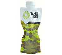 Shake It Out Fitness Flask, Makes All Mixed Drinks Taste Better, Flexible Roll It Up For Easy Storage, Easy Grip, 12 Ounce Ultra-Light Weight, Recyclable, Wide Spout For Easy Pouring (Camo, 7 Pack)