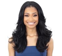 Shake-N-Go Milky Way Organique Wig Drawstring Full Cap Vivid Girl (OFF BLACK 1B)