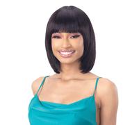 SHAKE N GO Naked 100 Human Hair Premium Wig MELIA natural