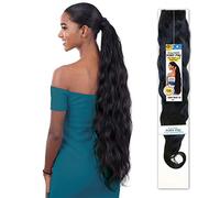 Shake-N-Go Synthetic Organique Pony Pro Ponytail - BODY WAVE 32" (1B)
